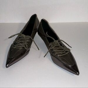 Cuccoo, Silver Pointy Heels, EU41/US 9.5